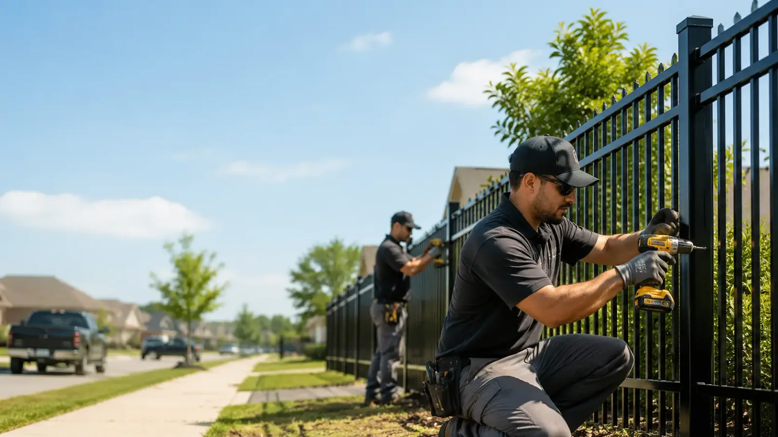 Metal Fence Installation in Farnham, NY